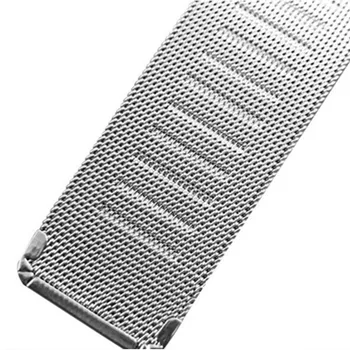 Pre Kamienkové Kola Smart Hodinky Milanese Popruh Vysoko Kvalitnej Nerezovej Ocele Watchband 14 mm 20 mm Muži Ženy 0.8 Pletivo