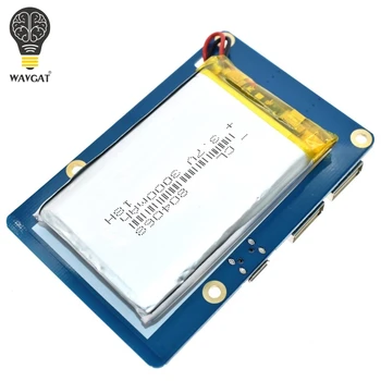 WAVGAT Lítiové Batérie Rozširujúca Doska Napájací zdroj s vypínač pre Raspberry Pi 3,2 Model B,1 Model B+ Banán Pi