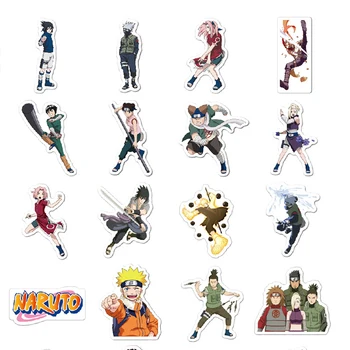 Narutos 100 Odmenu Anime Nálepky Ks Cartoon Uchiha Itachi Obrázok Film Zber Sabaku no Gaara Graffiti Batožiny, Skateboard