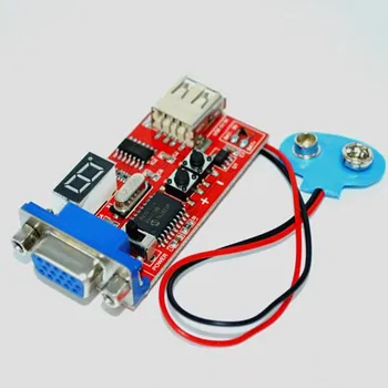 Pôvodné VGA Signálu Generátor LCD Tester 15 Rôznych Signál Výstup USB Batéria Duálne Napájanie