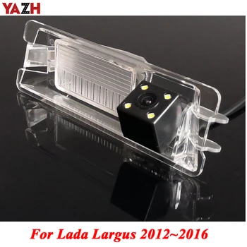 YAZH Pre Lada Largus 2012 2013 2016 HD CCD, Nočné Videnie parkovacia Kamera Cúvaní Kamera Auto Späť do Kamery HD CCD Vozidla