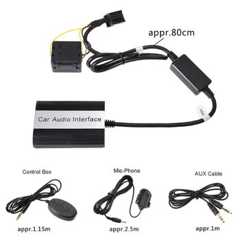Automobilovej Súpravy Bluetooth MP3 AUX Adaptér Rozhranie Pre RD4 Peugeot CITROEN