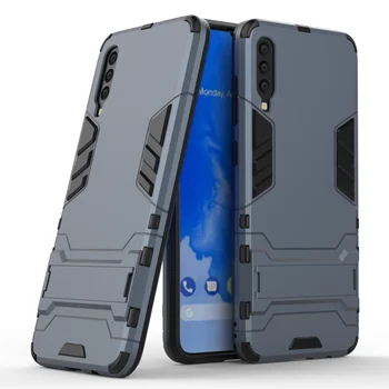 3D Shockproof Brnenie Prípadoch Pre Samsung Galaxy A10 A20 Core A30 A40 A40S A50 A60 A70 TPU Ochranný Pevný Kryt Telefónu Stojan Shell