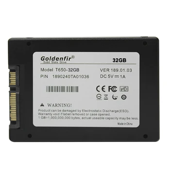 Goldenfir 2.5 ssd hdd pevný disk 32 gb, 60gb dokonca vzal 120 gb 240gb pevný disk 360 g 480g 960g ssd ssd 32gb 500gb 1 tb pre PC