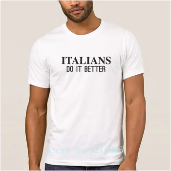 Značka La Maxpa Taliani To Lepšie Vybavené T Tričko Pánske Štandardné Jar T-Shirt Mužov Homme Krátke Rukáv Tričko Mužov