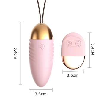 10 Režim Bezdrôtového Diaľkového Ovládania Vibrátory Vibračné Vajíčko Ženy Klitorálny Stimulátor Vaginálne G-Spot Masér Sexuálne Hračky Bullet Dildo