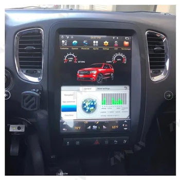 Verticl Tesla štýl Android 8.1 Auto multimediálny prehrávač Pre dodge Durango 2012-2019 car Audio rádio stereo GPS Navi Wifi vedúci jednotky