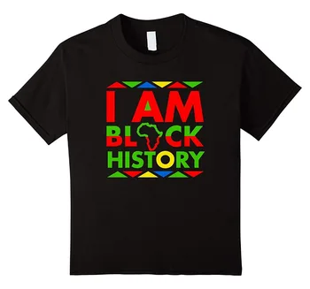 2019 Hot Predaj Super Módne som Black History Month t-shirt Čierna Pride Black Pride T Košele