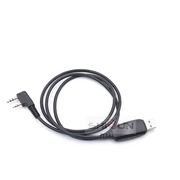 USB Programovací Kábel pre Baofeng UV-5R UV-82 BF-888S UV-S9 BF-V9 UV-82HP UV-5RE 5RA Programovací Kábel Ovládač S CD Softvér