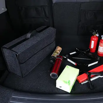 Kufor Organizátor Cítil Handričkou Skladacia Auto, SUV Skladovanie Taška Cargo Box Prenosný Auto Úložný Box batožinového priestoru