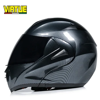 Vysoká Kvalita casco capacetes motocyklové prilby Dual Clonu Modulárny Flip Up motocross prilba schválené DOT