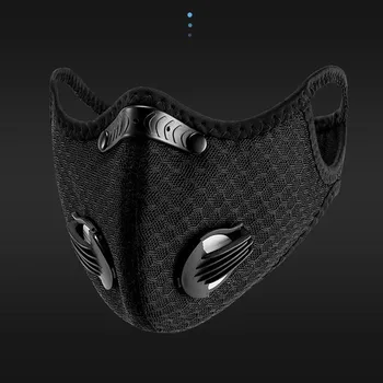 Priedušná Šport Masku na Tvár S uhlím pre Filter Proti znečisteniu Úst Masky Beží na Bicykli Starostlivosti Masker Mascarilla Masque