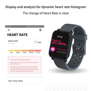 Bluetooth SN60plus Inteligentný Náramok Sledovať Činnosť Tracker Športové Srdcovej Frekvencie, Krvného Tlaku Monitor Smart Kapela Správu Pripomienky