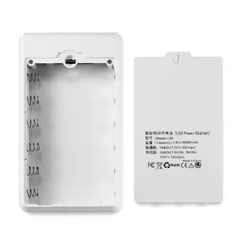 QC3.0 PD 6x18650 Batérie Prípade DIY Power Bank Shell Nabitia Batérie Úložný Box 634B
