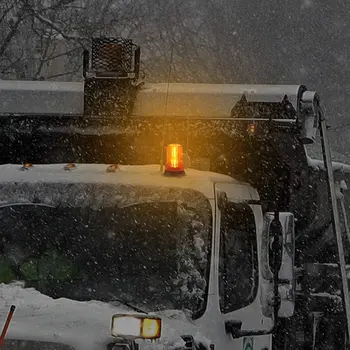 Auto Núdzové Flash Strobo Lampa Rotujúce Bezpečnosti cestnej Premávky, Výstražné Svetlá Školy Označenie Led Okrúhle Stropné Box 4x4 Trailer Svetlo