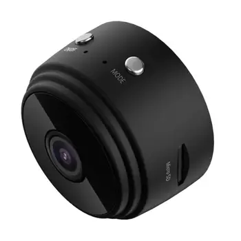 A9 1080P HD WiFi Mini Home Security Kamera IR Nočné Videnie Videokamera 360 Stupeň Držiak Phone Contron IP Kamery