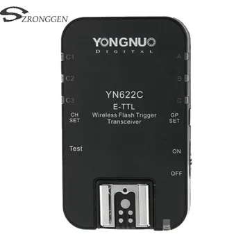 Yongnuo YN-622C YN 622 Bezdrôtový ETTL HSS 1/8000S Flash Trigger Vysielač pre Canon 1100D 1000D 650D 600D 550D 5DII 7D 40 D
