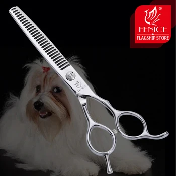 Fenice profesionálne 6.5 palcový psa starostlivosti nožnice rednutie nožnice pre psov & mačky chlpov Japonskej ocele