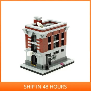 Stavebné Bloky Kompatibilné MOC-10967 Firehouse Sídlo Ghostbusters Technicle Tehly Fit lepiningss Hobby Hračky, Vianočné Darčeky