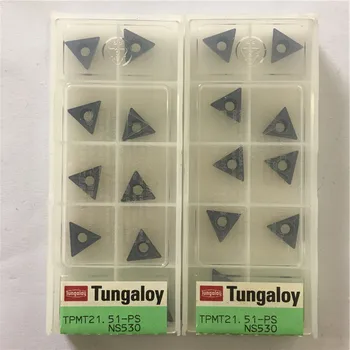 TPMT110204-PS NS530 Originálne TUNGALOY karbidu vložka s najlepšou kvalitou 10pcs/veľa doprava zadarmo