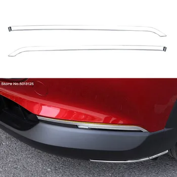 Auto z Nehrdzavejúcej Ocele, Predné Hmlové Svietidlo Obočie Výbava Kryt Dekoratívne pre Mazda CX30 CX-30 2020 2021 Auto Príslušenstvo