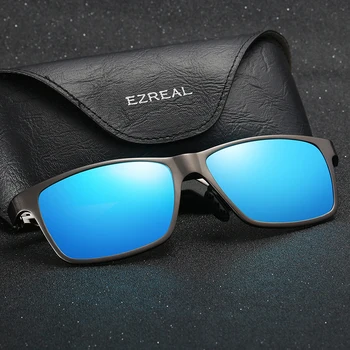 EZREAL Hliníka, Horčíka pánske slnečné Okuliare Polarizované Povlak Zrkadlo Ženy Slnečné Okuliare oculos Muž Okuliare Príslušenstvo A6560S