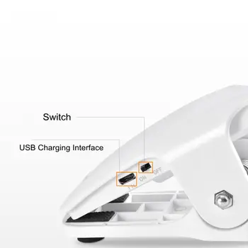 USB Nabíjateľné Led Stolná Lampa Flexibilný Skladací Dotyk Stmievanie stolná Lampa Klip Na Lampy, Spálňa, Obývacia Izba, 3 Farebné Režimy