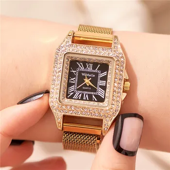 Dámske Hodinky Oka Ocele Luxusné Ženy Sledovať Rose Gold Montre Femme Fashion relojes para mujer Luxusné Náramkové Hodinky reloj mujer