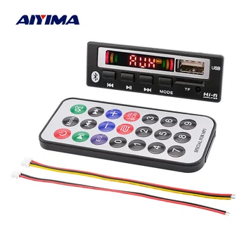 AIYIMA Bluetooth 5.0 MP3 Audio Dekodér Decodificador AUX, USB TF FM Rádio, Prehrávač Hudby Dekódovanie Modul DIY Pre Reproduktor, Zosilňovač
