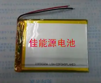 3,7 V polymer lithium batéria 605585 3500MAH tablet mobile power DVD eBook Nabíjateľná Li-ion Bunky