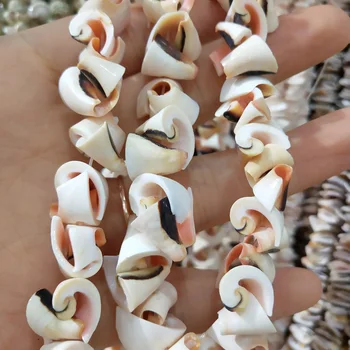 Prírodné shell perly nepravidelný tvar, aby bol pre Šperky Diy náhrdelník a náramok banda shell príslušenstvo ženy 11-12mm