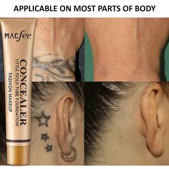Foundation make-up Dlhotrvajúci Nový Korektor Nadácie Dlhotrvajúci Tetovanie Korektor Na Pokrytie Tetovanie Jazva Birthmarks