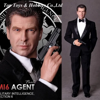 Na Sklade WT21 1/6 Rozsahu Pierce Brosnan MI6 Agent 007 Pavol Bábiky pre Fanúšikov zber