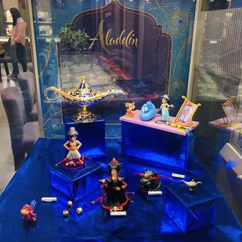 Originál Disney Aladdin a Čarovná Lampa Princezná Jasmine Anime Obrázok PVC Akcie Obrázok Vtipné Darčeky pre Deti Narodeniny