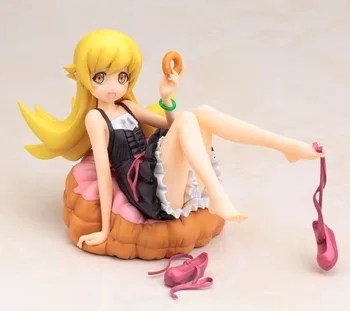 Anime Kizumonogatari Oshino Shinobu Sedí na Šišky 1/8 Rozsahu Sexy PVC Akcie Obrázok Zberateľskú Model Hračky, Bábiky 12 cm