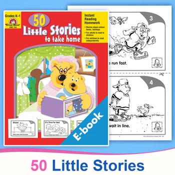 50 Milé Príbehy Domov Ilustrovaný Príbeh Knihy pre Batoľatá Vzdelávacie Pomôcky, Zábavné, Vzdelávacie Hračky pre Deti, Prospekty