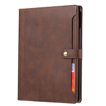 Luxusné Flip Kožené Book obal Pre iPad Vzduchu 4 10.9 Palcový Karty, Peňaženku Stojí Kryt Pre iPad Pro 11 