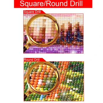 Plnej 5D Diy Square/Round-Diamond maľovanie Krásny tanec 3D Diamond Maľovanie na Kamienky Maľby, Výšivky D5