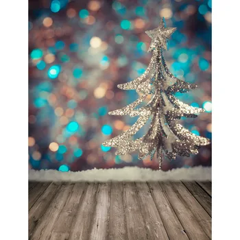 Vinyl handričkou tlač vianočný stromček detí, rodinné foto štúdio pozadie pre portrétnej fotografie fotografické pozadia S-2468