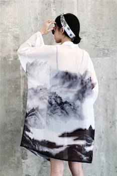 Lepšiu Ochranu Proti Slnečnému Žiareniu Kimono Kabát Ženy Japonský Štýl Streetwear Voľné Tradičné Yukata Príležitostné Letné Beach Kimono Cardigan