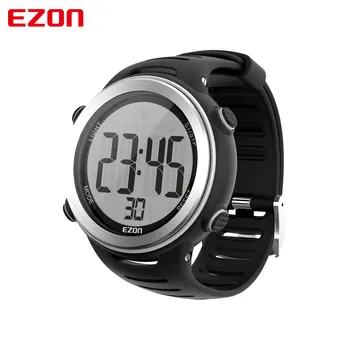EZON T007 Srdcového tepu Fitness Spustené Digitálne Hodinky Vodotesné 50M Budík Stopky Športové Náramkové hodinky s Hrudníka Popruh
