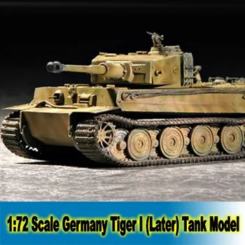 1:72 Rozsahu Tank Model Nemecko Tiger (Novší TYP ) Montáž Tank Model Budovy Súpravy DIY Nádrž na Zber 07244