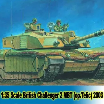 1:35 Rozsahu Tank Model Britský Challenger 2 MBT (OP.Telic )Iraku 2003 Tank Model Budovy Súpravy Doprava Zadarmo 00323