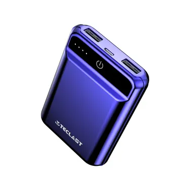 Teclast A10 Mini 10000 mAh Power Bank Duálny Výstup USB Externá Nabíjačka Pre mobil Na Iphone, 8 X Rýchle Nabíjanie