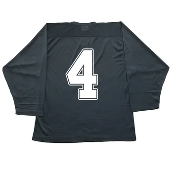 V pohode Hokej prispôsobené black praxi hokejový dres s číslo(pls opustiť poznámka na číslo, ktoré chcete, ak nie, budeme tlačiť 0