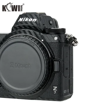 KIWIFOTOS Anti-Scratch Telo Fotoaparátu Kryt karbónová Fólia Držiak Pre Nikon Z6 Z7 3M Samolepka S Náhradnými Filmové Kamery Ochrany