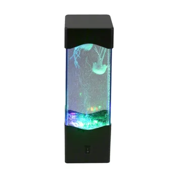 Medúzy Vody Loptu Akvárium Nádrž LED Svetlá na Čítanie Relaxovať Posteli Náladu Svetlo pre Domova Lampa Darček pre Dieťa Priateľovi