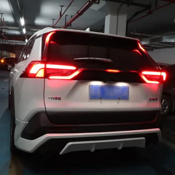 Auto LED zadné svetlá Pre Toyota RAV4 2019 2020 Zálohy svetiel Brzdové Svetlo, Zadný Nárazník Dekorácie Reflektor Auto Lampa