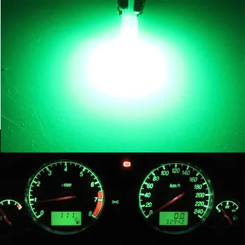 10pcs Interiéru Vozidla T5 LED Panel Nástroja Svetlo Auto Strane Klin Žiarovka Žiarovka 12v Pre M E36 E46 E39 E60 E53 E34 F10 E90