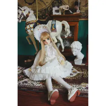 Fantasy Lolita Šaty Pre 1/6 1/4 MSD 1/3 YOSD BJD Doll Oblečenie Dollfie